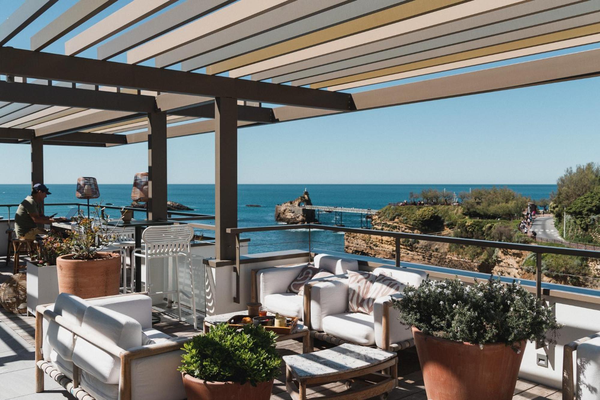 ביאריץ Hotel De La Plage מראה חיצוני תמונה