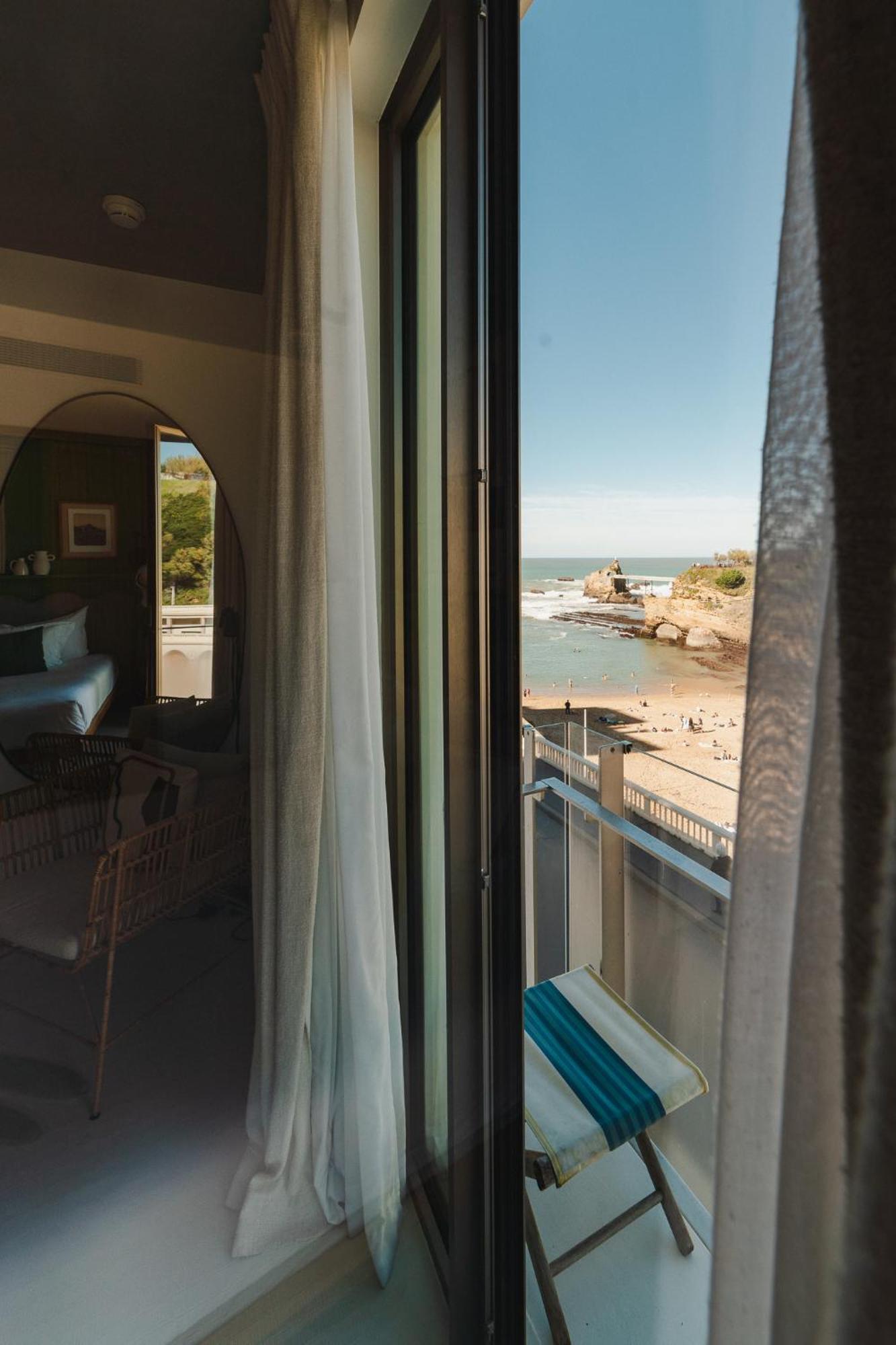 ביאריץ Hotel De La Plage מראה חיצוני תמונה